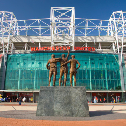 Não pode entrar com tablet no Old Trafford. Foto: Getty Images.