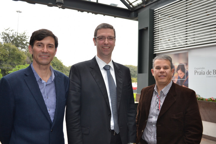 Pedro Chiesa, Renato Turk Faria e Alexandre Costa.