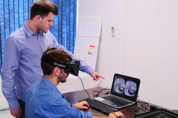 Immersion 3D em ação. Foto: divulgação.