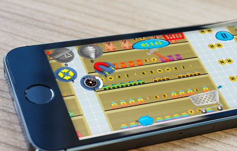 Jogo do CataMoeda funciona em computadores e dispositivos Android e iOS. Foto: Divulgação.