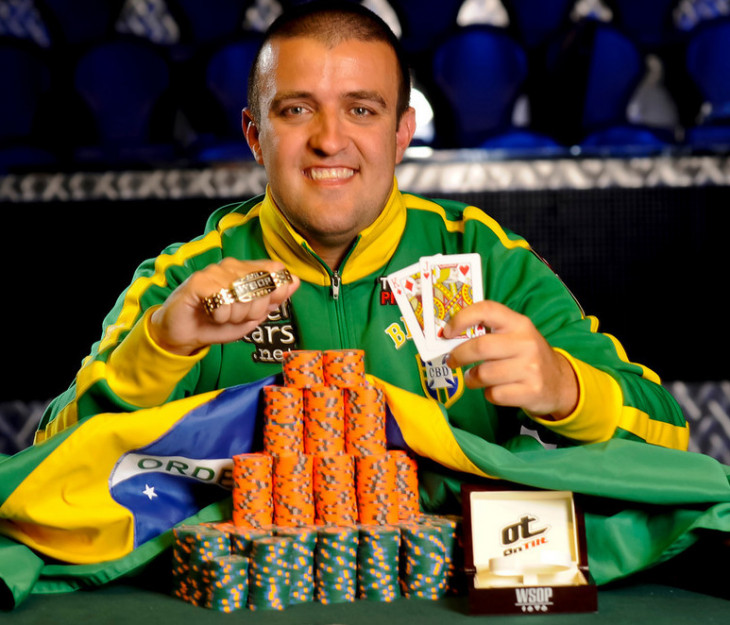 André Akkari, campeão mundial de poker. Foto: Divulgação