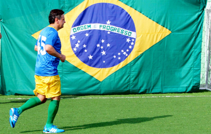 Aécio durante ato de campanha. Foto: Orlando Brito/ Coligação Muda Brasil