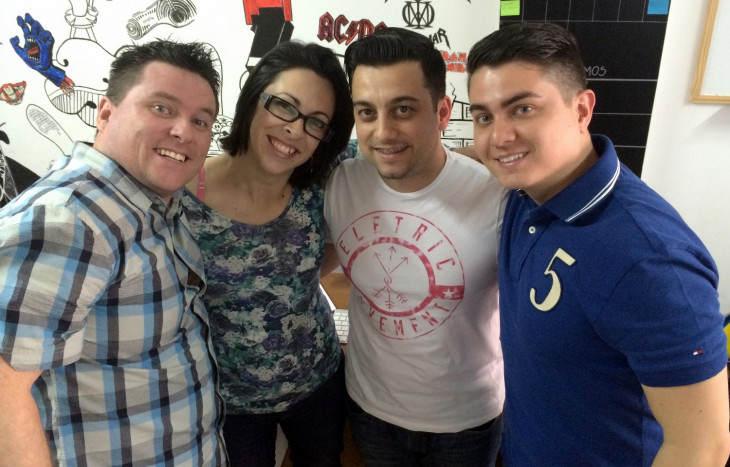 Marcelo Oliveira, Sheila Souza, Wagner Fraga, Rodrigo Pacheco