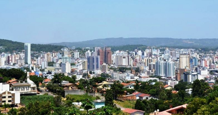 Vista da cidade de Criciúma. Foto: divulgação/prefeitura.