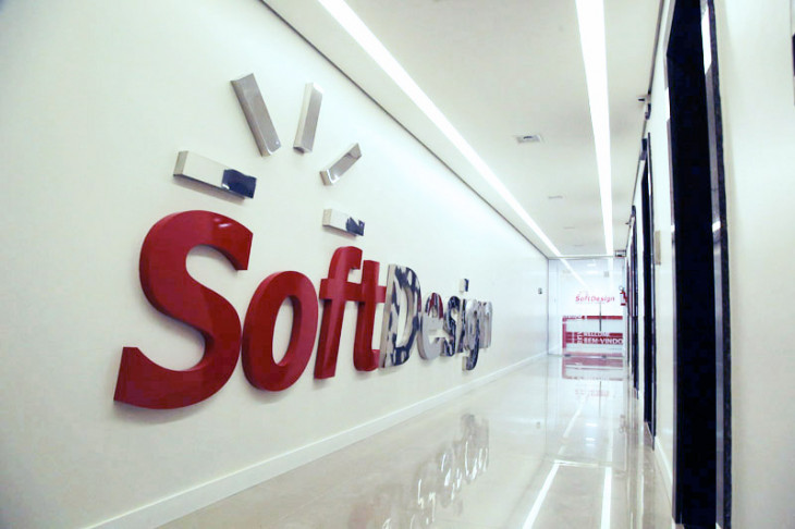 O novo espaço da SoftDesign conta com mais de 600m². Foto: Divulgação.