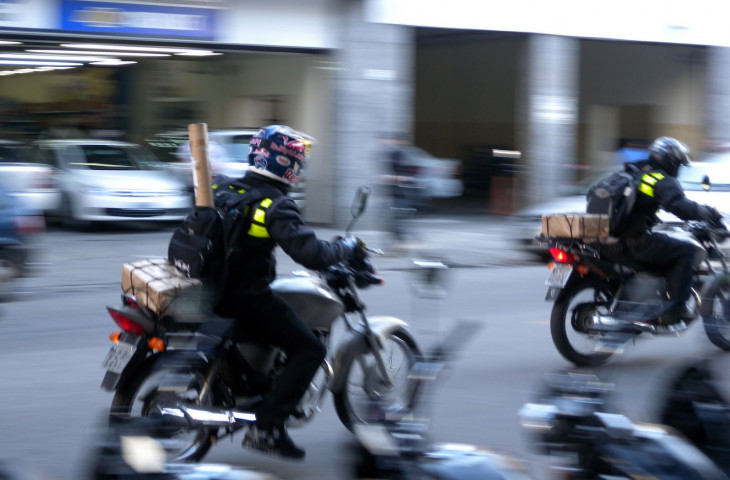 App de motoboys leva aporte de R$ 10 mi. Foto: divulgação.