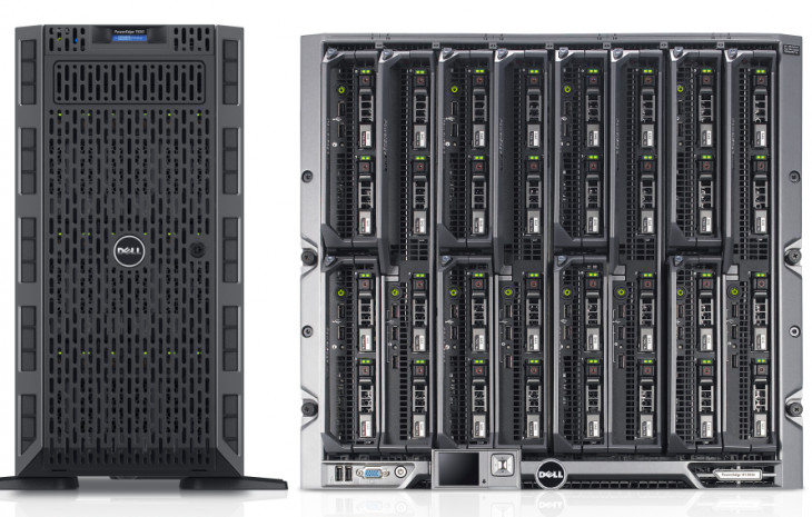 Serão produzidos no Brasil três modelos de servidores Dell PowerEdge 13G. Foto: Divulgação.