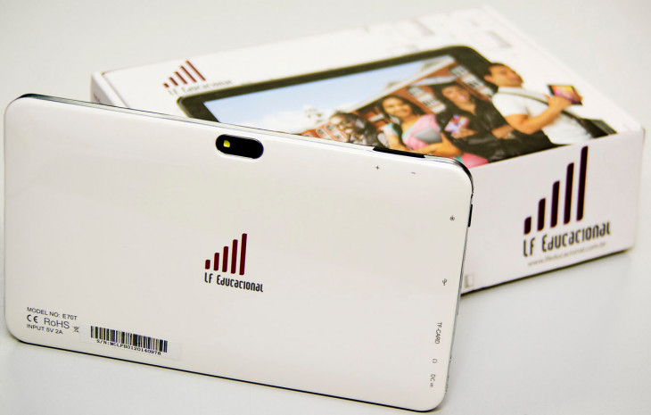 A empresa recebeu R$ 1 mi por 2 mil tablets. Foto: Divulgação.