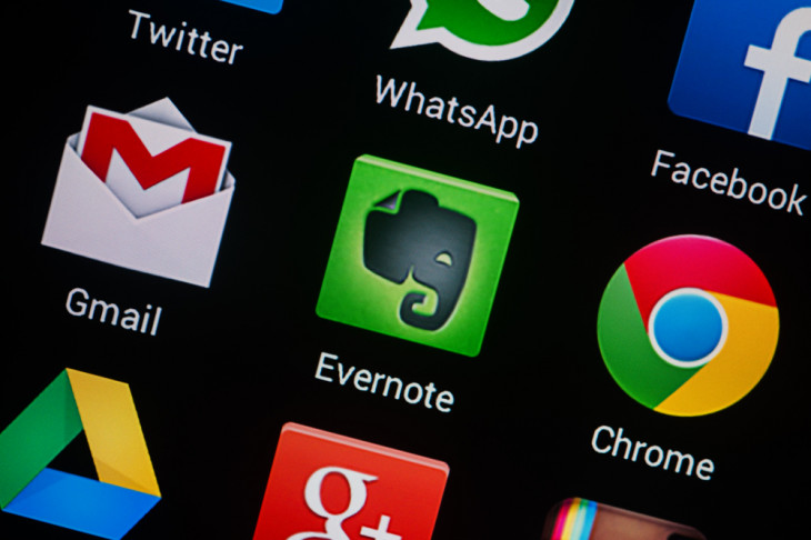 A empresa anunciou uma ferramenta de chat que funciona dentro do Evernote. Foto: Alexander Supertramp/Shutterstock.com