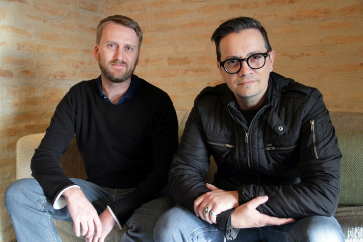 Bertrand Cocallemen e Wilson Mateos.