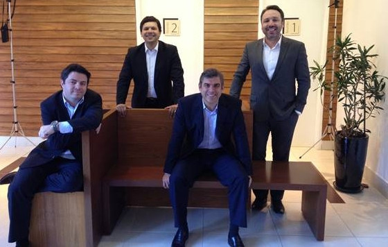 Milton Epelboin, Jenner Marques, Rogério Brecha e Ivan Morais.
