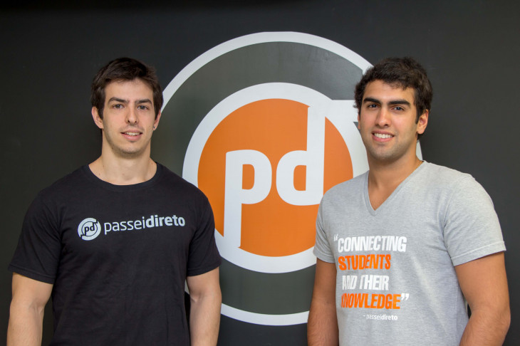 Sócios do Passei Direto: André Simões e Rodrigo Salvador. Foto: Divulgação.
