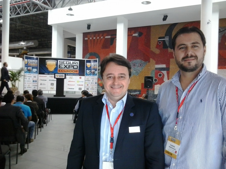 Em agosto, a Segware apresentou a plataforma Sigma no SeguriExpoEcuador. Foto: Divulgação.