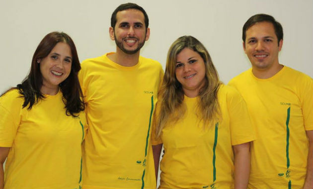 Alessandra Cursino, Rodrigo Cursino, Melissa Pontes e José Carrera. Foto: Divulgação.