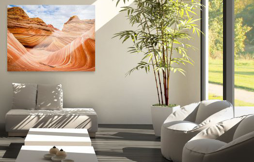 O Flickr lançou uma loja virtual para vender imagens voltadas para decoração de ambientes. Foto: Divulgação.