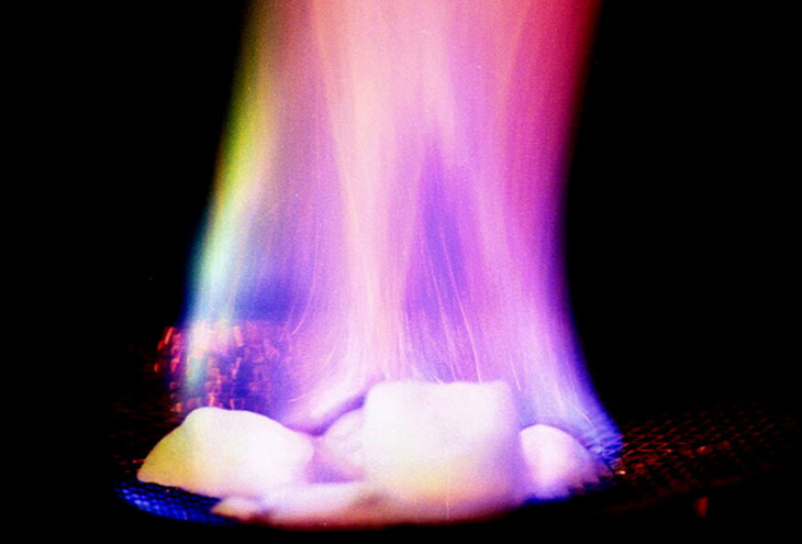Hidratos de gás. Foto: divulgação.