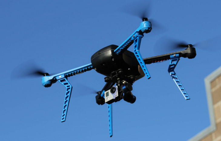 A 3D Robotics vende câmeras GoPro com seus drones. Foto: Divulgação.