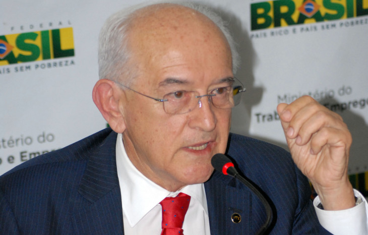 Manoel Dias, ministro do Trabalho e Emprego. Foto: Renato Alves.