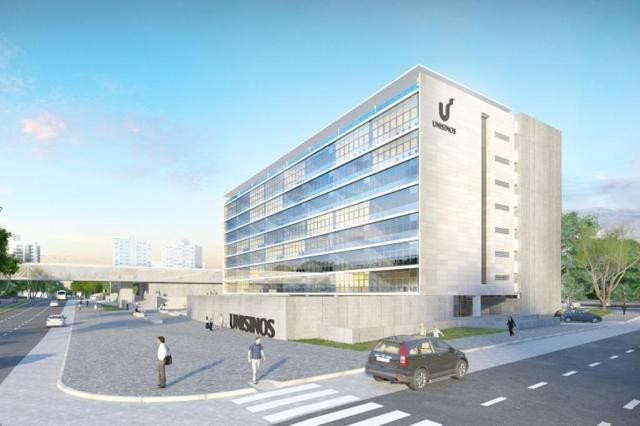 Projeto no novo prédio da Unisinos em Porto Alegre. Foto: divulgação.