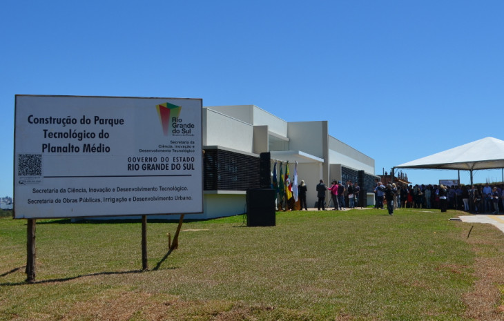 A UPF inaugurou o primeiro módulo do UPF Parque há um ano. Foto: Governo do Estado do RS.