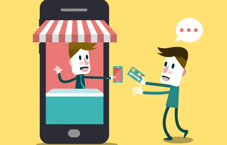 M-Commerce é uma tendência. Foto: Mangsaab / Shutterstock