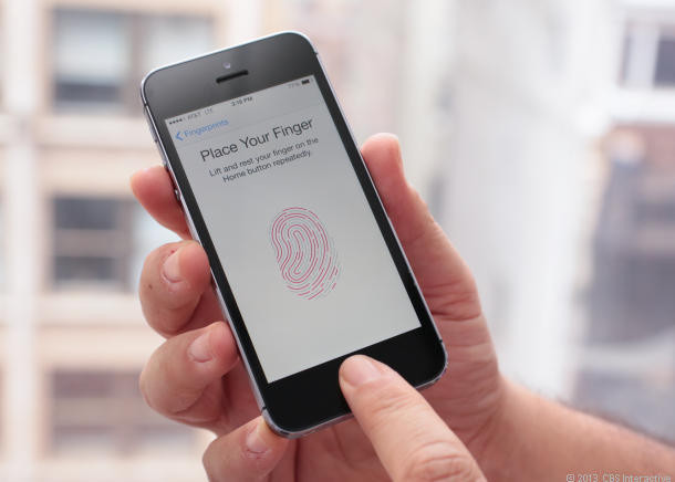 Bradesco usa Touch ID em seu mobile banking. Foto: divulgação.