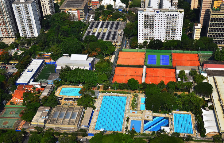Fundado em 1953, o Clube Hebraica conta com área construída de aproximadamente 66 mil m². Foto: Divulgação.