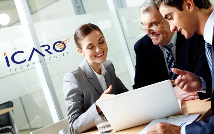 Icaro com novo gerente para vertical financeira. Foto: divulgação.