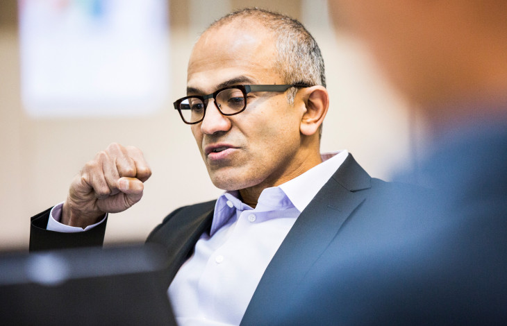 Satya Nadella, CEO da Microsoft. Foto: Divulgação.