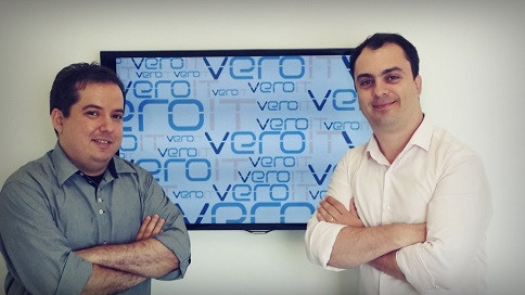Sócios-fundadores da Vero, Alessandro Dias e Bruno Frota. Foto: Divulgação.