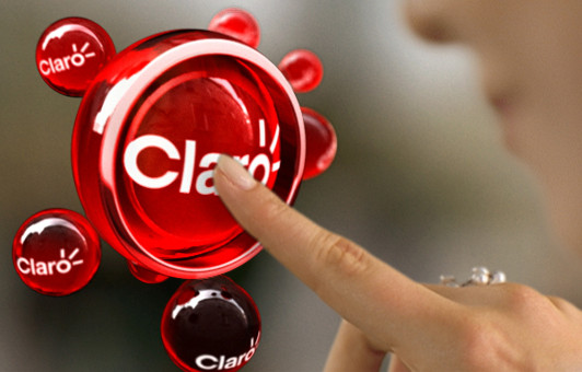 A receita líquida da Claro no último trimestre teve uma queda de 7,9%. Foto: Divulgação.