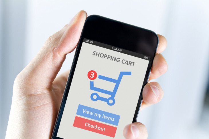 O valor gerado por m-commerce crescerá 46% ao ano no Brasil entre 2013 e 2016. Foto: Bloomua/Shutterstock.