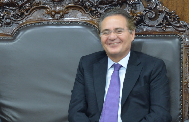 Renan: "Te peguei". Foto: Antonio Cruz/Agência Brasil