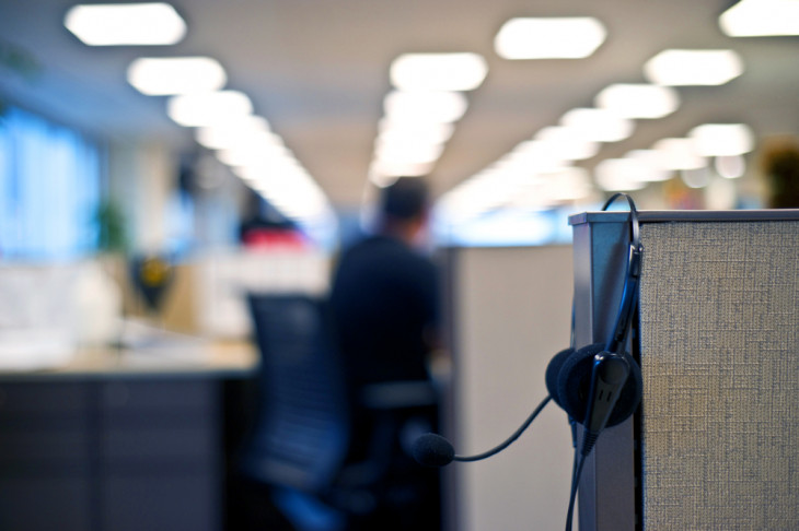 Call center está desacelerando.