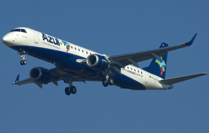 A companhia aérea Azul cortou voos para 11 destinos no Brasil. Foto: Divulgação.