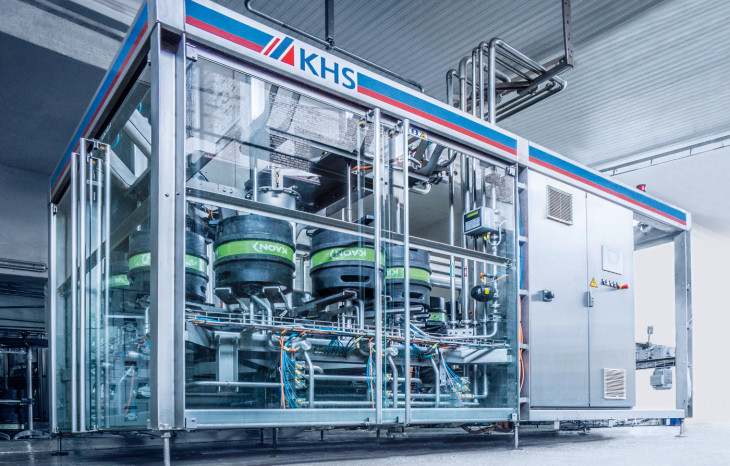 A KHS é uma fabricante alemã de máquinas e equipamentos para a indústria de bebidas. Foto: Divulgação.
