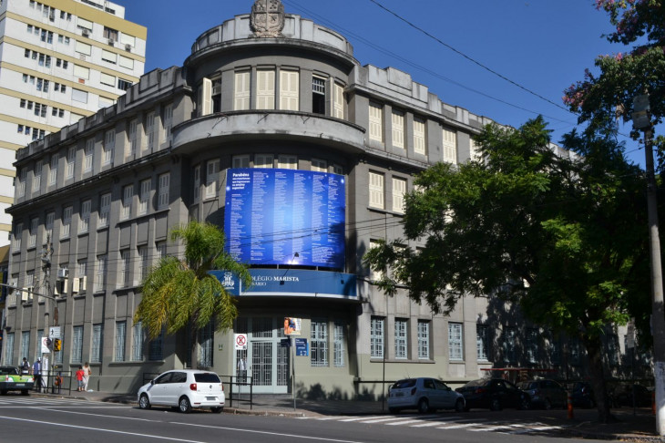 Colégio Marista Rosário, em Porto Alegre, faz parte da rede. Foto: divulgação.