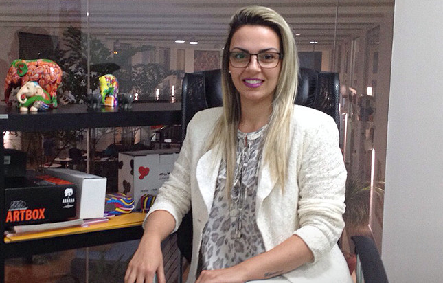 Clarisse Colombo, nova coordenadora de marketing digital da Labbo. Foto: Divulgação.