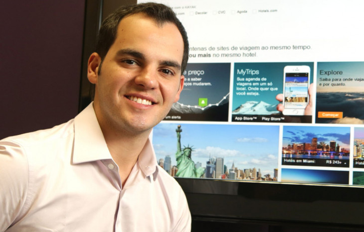 Kaio Philipe, country manager do Kayak Brasil. Foto: Divulgação.