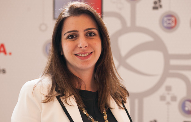 Rebeca Polito, diretora de Marketing da Axway para América Latina. Foto: Divulgação.