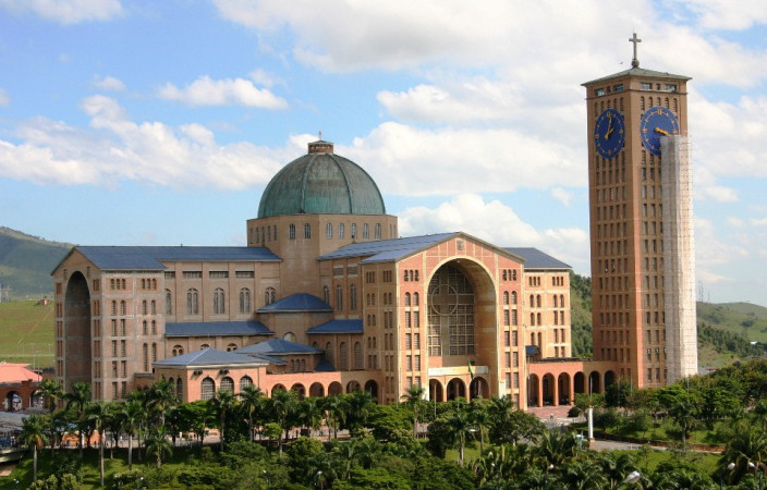A Basílica de Nossa Senhora Aparecida implementou um sistema de segurança da Genetec. Foto: Divulgação.