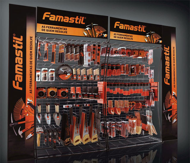 Ferramentas são o negócio da Famastil.
