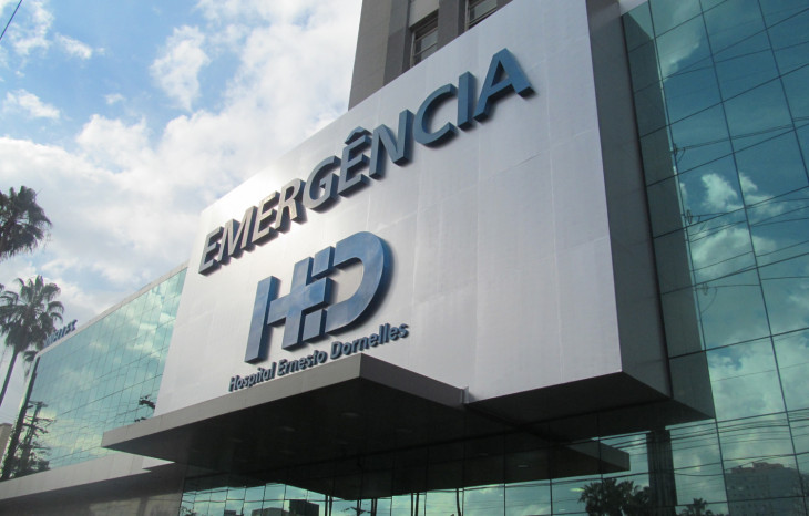 O Hospital Ernesto Dornelles (HED) recebeu a certificação EMRAM. Foto: Divulgação.