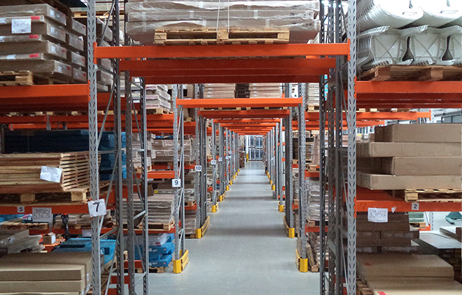 O centro de distribuição em Araranguá é um dos que conta com o sistema da Genetec. Foto: Divulgação.