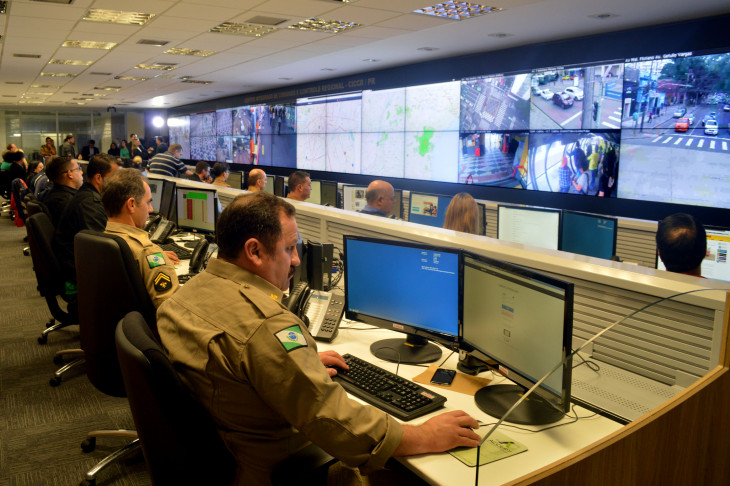 O CICC, que foi utilizado na Copa do Mundo, passará a ser utilizado como ferramenta policial. Foto: SESP.