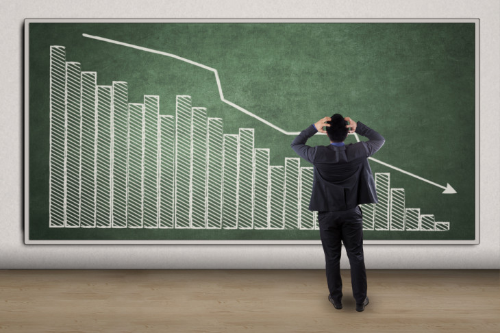 O Brasil sofreu 93 downgrades corporativos desde o dia 1º de janeiro. Foto: Creativa Images/Shutterstock.
