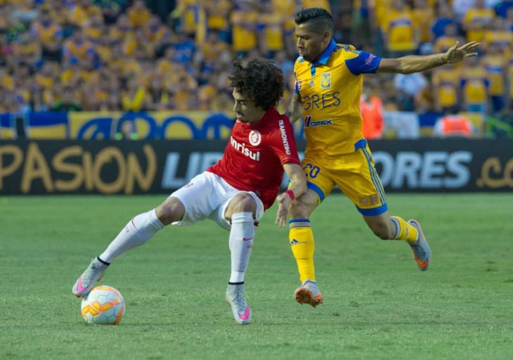 Valdívia, um dos destaques do Inter na Libertadores 2015. Foto: Alexandre Lops.