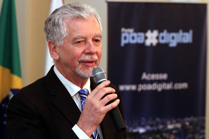José Fortunati apresentou o POA Digital. Foto: Ivo Gonçalves/PMPA