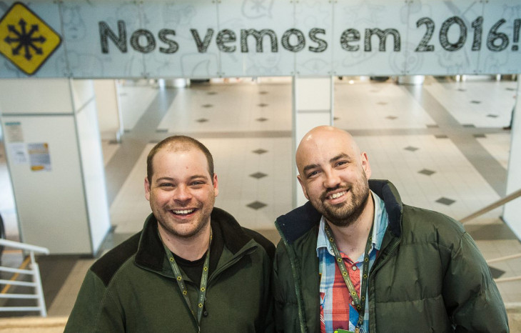 Lucas Kunzler e Eros Carrasco, fundadores do Makadu. Foto: Divulgação.