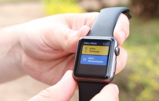 A Alelo contratou a CI&T para lançar o aplicativo Meu Alelo para Moto 360 e Apple Watch. Foto: Divulgação.
